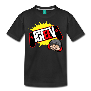 FGTeeV Controller Logo T-Shirt - black