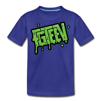 FGTeeV Slime Logo T-Shirt - royal blue