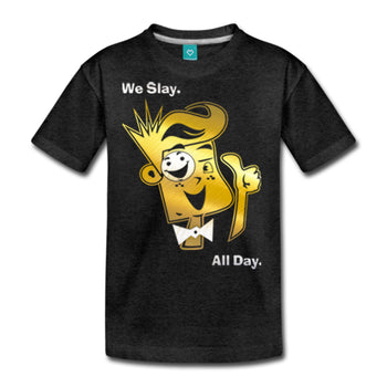 We Slay All Day Metallic T-Shirt